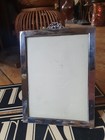 Antique Vintage Old Hallmarked Silver 1912 Photo Frame Huge Henry Matthews 