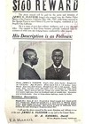 1907 Reward Poster Escaped Police Transferred To San Quentin Lot Of 2