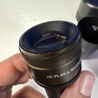 Pair  2pcs  Lot Leica 507807 Hc Plan S 10 X  22 M Microscope Eyepiece Tubes Fair