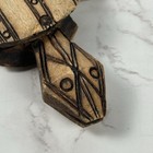 Handcrafted Wooden Turtle Folk Art Sculpture Rustic Brutalist Vintage 7    X 4 5   