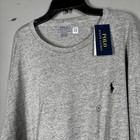 Polo Ralph Lauren Nwt Mens Xxl Gray Long Sleeve T Shirt Crew Neck Classic Fit