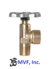 Abco Oil Tank Rising Stem Valve 3 8  Female Npt X 3 8  Male Npt High Flow 1w-66