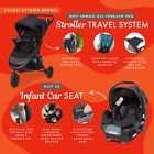 Baby Trend Tango Pro Stroller Travel System With Ally 35 Infant Car Seat  Brown