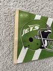 Vintage New York Jets Full Size Pennant Nfl Football 1980s 1990s Licensed