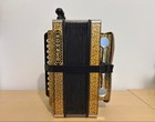 Hohner Wiener 114 C Key Diatonic Accordion Used Vintage