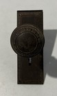 Antique Victorian Steel Door Knobs  back Plates   Spindle Egg Dart Design