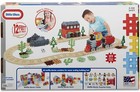 Little Tikes  Waffle Blocks Steam Train Track   Water In - Steam Out