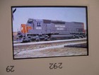 Vintage -  Railroad  - Southern  Pacific - Train - 9191  - Pakon -  Film Slide