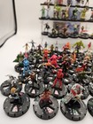Heroclix Marvel Lot Of 120  No Cards   Play Mat Loose Combine
