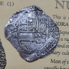 1622 Atocha Cob 8 Reales Grade 1 W  Tag   Coa Mel Fisher Potosi Bolivia  m68