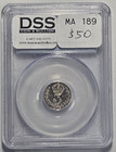 1926 Great Britain Silver Threepence  3d  Ngc Pcgs Au 55 Certified Coin