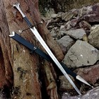 Anduril Narsil Sword Replica King Aragorn Lord Of The Rings Stainless Steel Disp