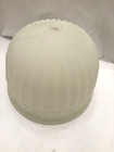 Vintage Art Deco   Victorian Frosted Glass Ceiling Light Shade Globe  9 25  Wide