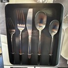 Member s Mark Premium 18 10 Stainless Steel 20 Piece Modern Flatware Set