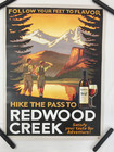 Lot Of 5 2009 Redwood Creek Wine Posters Outdoors Art Advertising 18 X 24