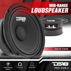 Pro-gm6 4pk Mid And High Complete Package - Includes 2x Midrange Loudspeaker 6  