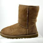 Ugg Womens Size 8 Medium Classic Short Ii Chestnut Tan Casual Boots Shoes