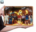 Lynyrd Skynyrd - Street Survivors - 1977 - Flame Metal Sign-new- 8x12
