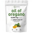 2 In 1 Oil Of Oregano   Black Seed Softgels Count With Carvacrol immune Support