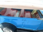 Vintage Bandai B Quality Japan 8    Friction Sedan Car Working Tin Plastic Toy