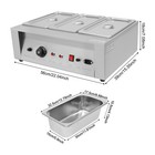300w Electric Commercial Chocolate Tempering Machine Melter Maker Melting Pot