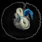 20-30ft Diameter Large Fishing Cast Net Thicken Nylon Line W steel Chain Sinker