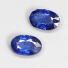 Pair 2pcs Oval Natural Heated Royal Blue Sapphire Madagascar 1 10ct 6x4mm Gem