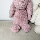 Jellycat Plush Bashful Bunny Lot 2 Stuffed Animals Tulip Pink White Toy