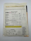 Mccalls 2194 Vintage Sewing Pattern Size 16 1 2 Uncut