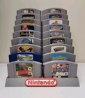 Nintendo 64  N64 18 Cartridge Display Stand  3d Printed