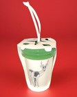 Christmas Deer Starbucks Cermaic Cup-to-go Ceramic Ornament 2017