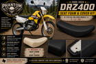 Seat Rebuild Kit For Suzuki Drz400 E S Sm 2000-2024 Foam   Cover