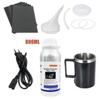 Car Headlight Polishing Kit800ml Headlights Restoration Liquid Polymer Clean Kit