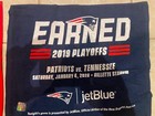 Tom Brady   s Last And Drake Maye   s First Two Playoff Rally Towels  Patriots Rock 