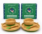 Baby Suction Plate Set Shark Bamboo Lot Of 2