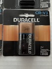 Duracell Cr-v3 Lithium 3 Volt Photo Battery  Dlcrv3b - 03 2028  - Lot Of 4