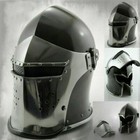 Medieval Knight Sugarloaf Crusader Helmet Armor Templar Viking Helmet Sca Larp
