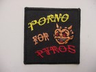 Lot 2 Vintage Porno For Pyros  Embroidered 90 s Rock-iron On Patch- 3 x3 