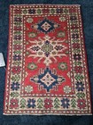 Oriental Kazak Rug Handmade Weaved Pakistan By The Afghan Hazara People 24x34 