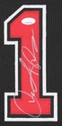 Dennis Rodman Autographed Framed Black Chicago Jersey Auto Jsa Coa