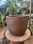 Vtg Mid Century Gainey Nuts   Bolts Sgraffito T 10 Pottery Planter
