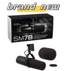 Shure Sm7b Cardioid Dynamic Vocal Broadcast Microphone Sealed In Box Black