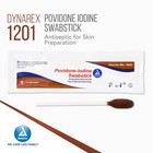 Dynarex Povidone Iodine Swabsticks  Swabstick Packaged In Individual Foil Pack 