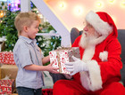 Christmas Wrapping Paper Bundle For Kids - Santa Wrapping Paper Red Christmas