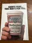 1987 New Orleans Saints Media Guide First Playoff Team
