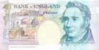 Uk   England  5  Pounds  1990  P 382b  Series  Ba 07  Circulated Banknote