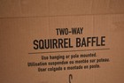 North States Two-way Squirrel Baffle 1757 Gray 15 5in Bird Feeder Pole Guard Usa