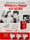 1956 Pall Mall Cigarettes Advertisement American Tobacco Company Dwqq2