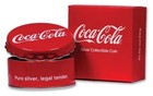 2018 Coca-cola Collectible Bottle Cap Shaped 6g  999 Silver Proof  1 Coin Fiji 