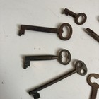 Vintage - Antique Key Lot Of Old Skeleton Keys Crafts  Authentic
